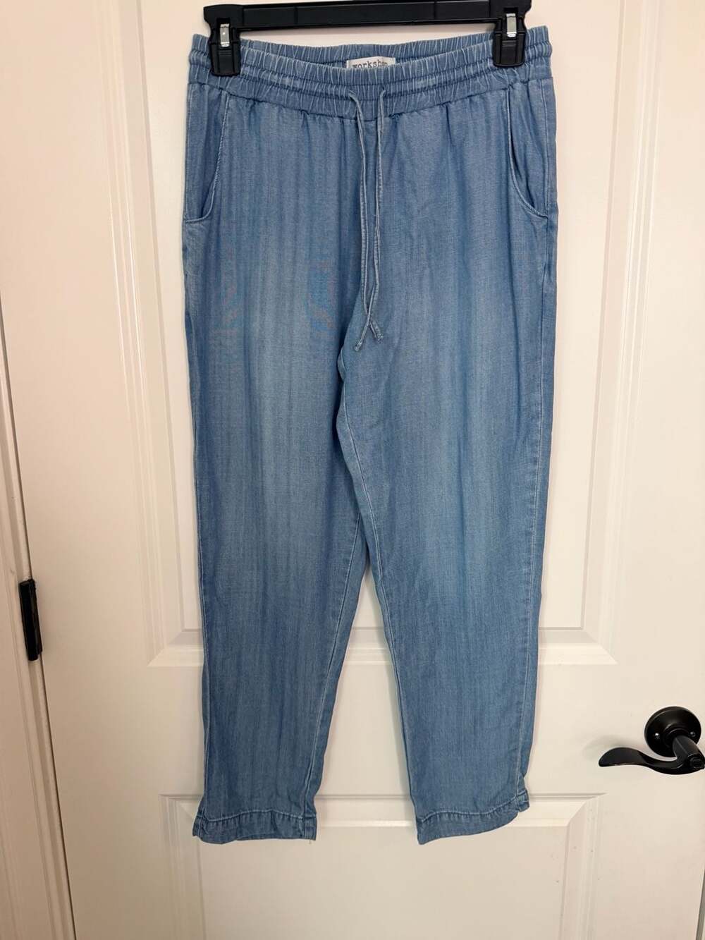Workshop Republic Clothing Women's Pull-On Tencel Cropped Jogger Pants XS